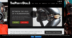 Desktop Screenshot of pervydoll.com